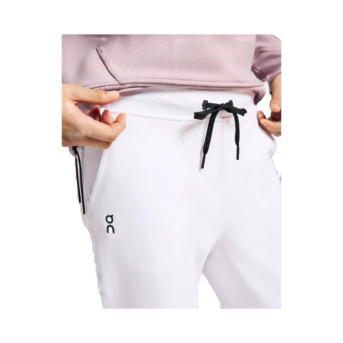 On Sweat Pants White - HypeFly India View 4