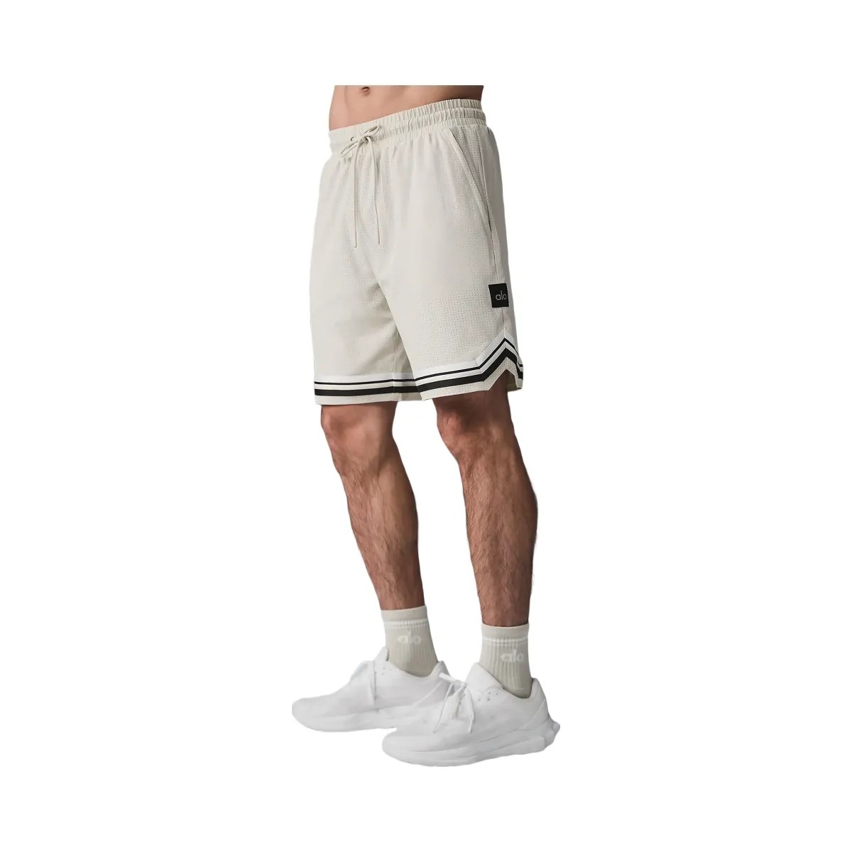 Alo Men's 9" Traction Arena Short - Bone - HypeFly India View 2