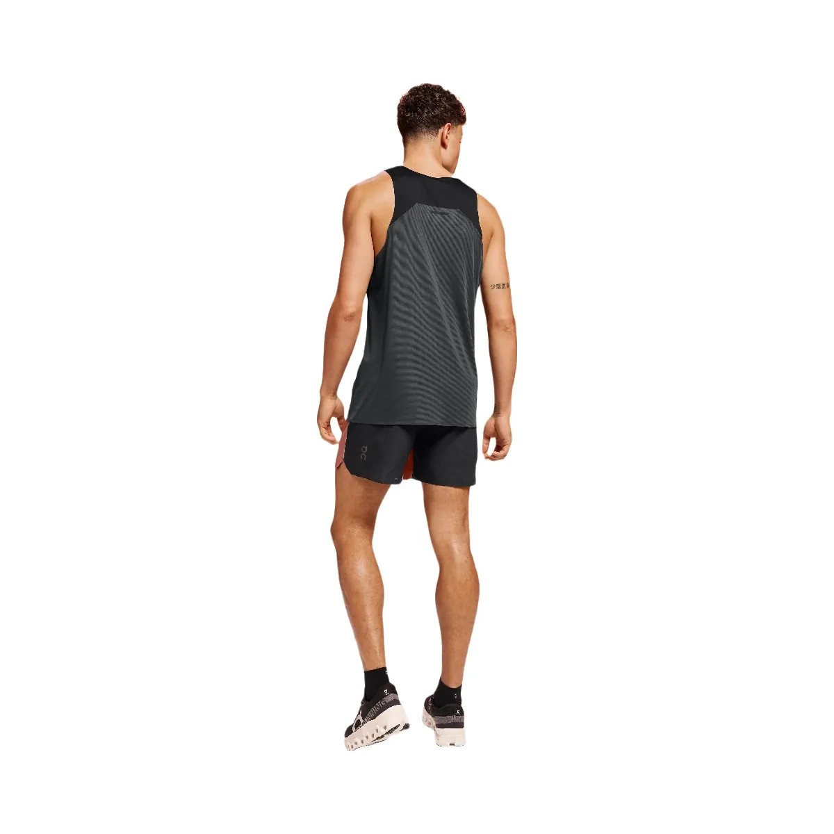 On 5" Lightweight Shorts Auburn | Black - HypeFly India View 3