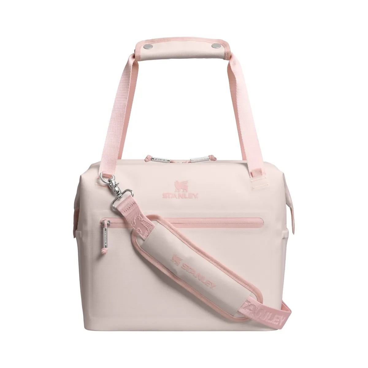Stanley All Day Julienne Midi Cooler 20 Can 12 QT 11.3 L Rose Quartz - HypeFly India View 1