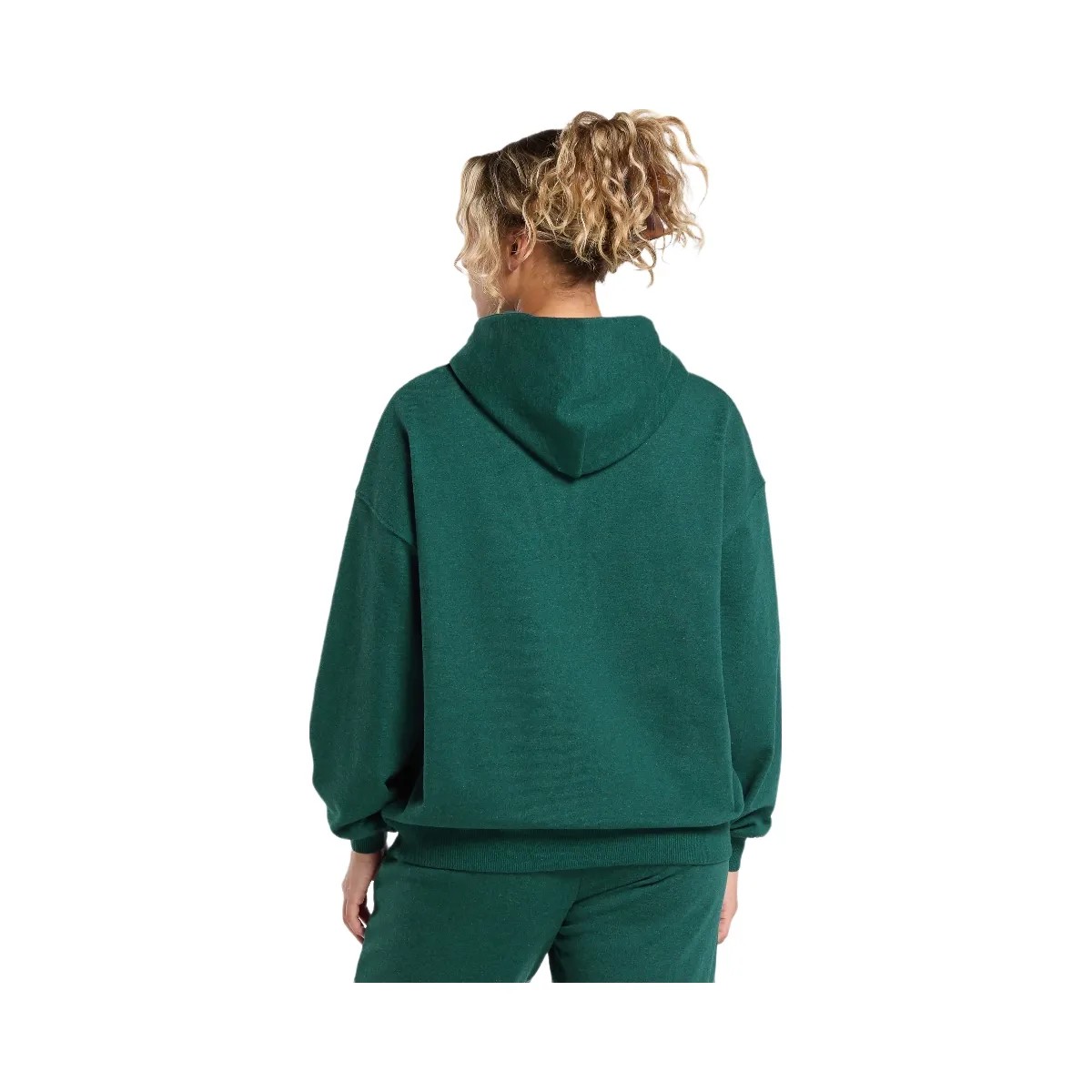 Gymshark Rest Day Sweats Hoodie - Bros Bold Teal Marl - HypeFly India View 2