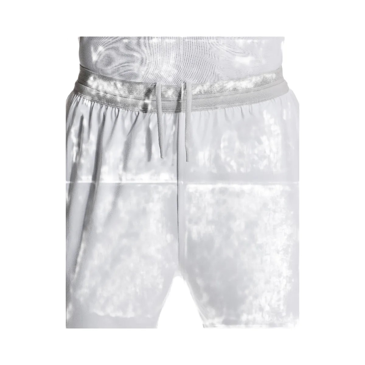 On 5" Performance 2/1 Shorts White | Glacier - HypeFly India View 3