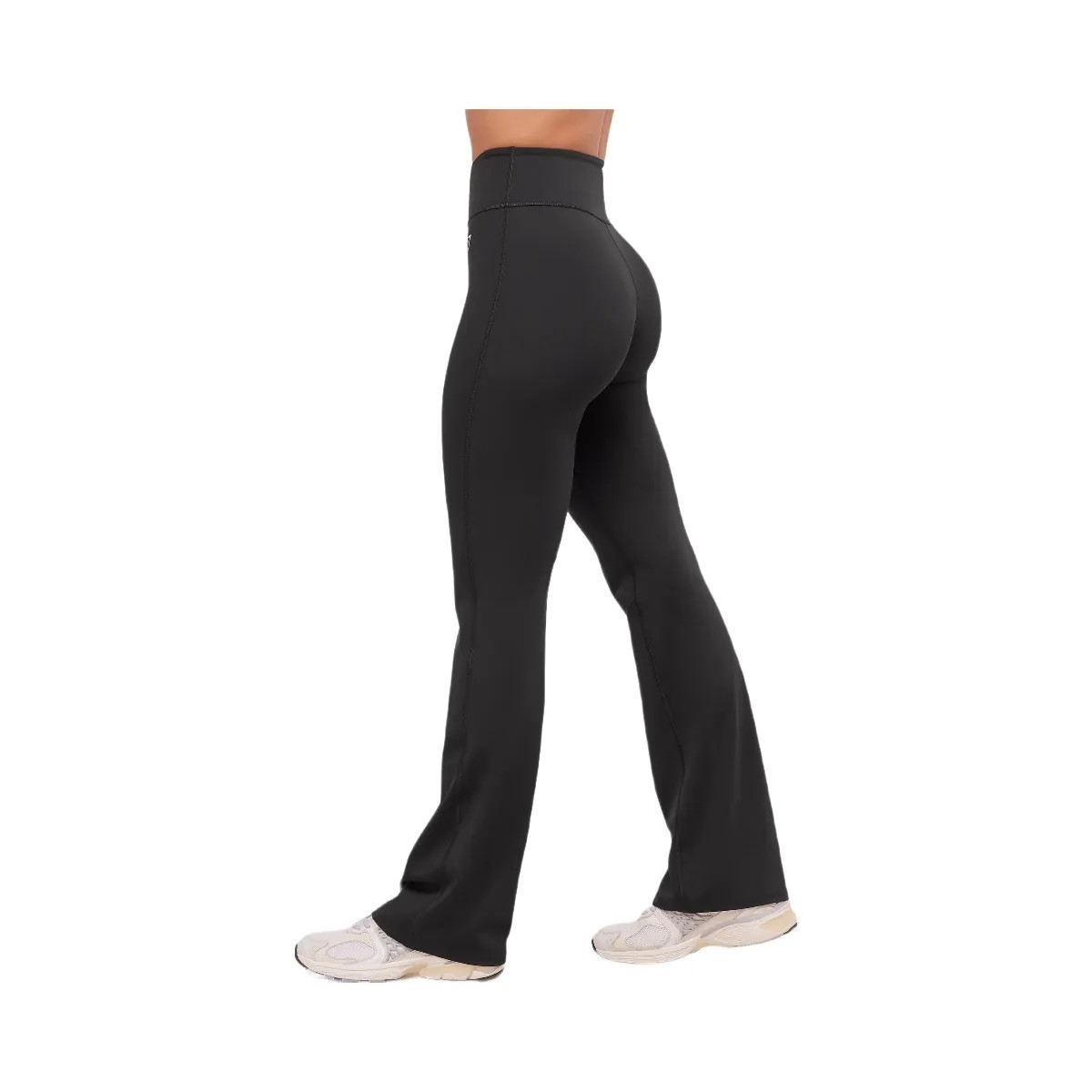Gymshark Twist Front Straight Leg Legging - Black - HypeFly India View 2