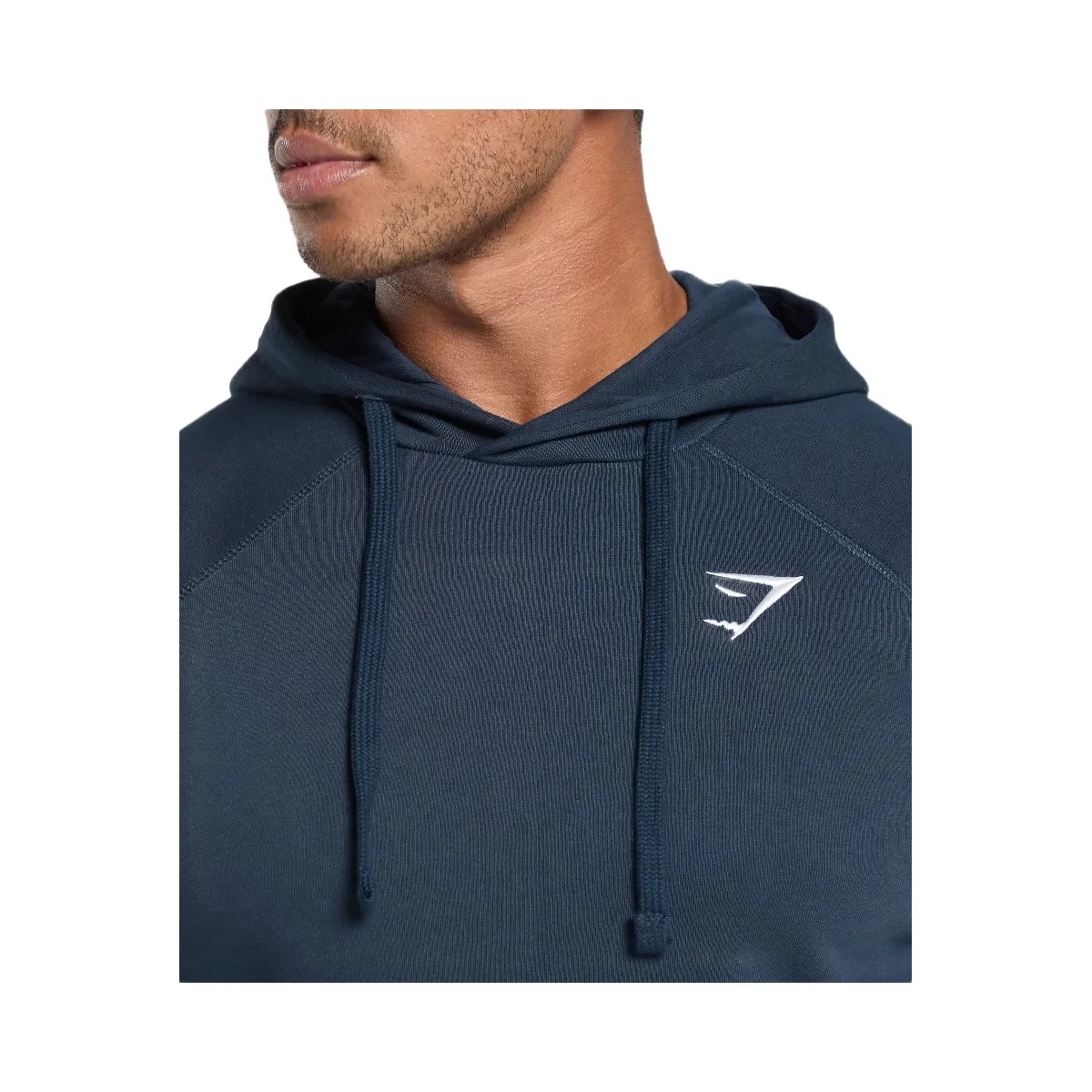 Gymshark Crest Hoodie - Navy - HypeFly India View 4