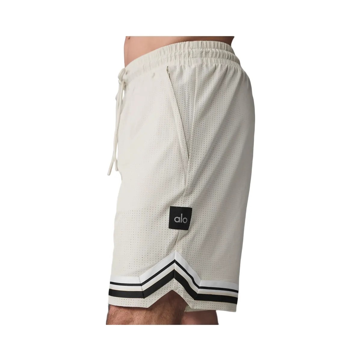 Alo Men's 9" Traction Arena Short - Bone - HypeFly India View 3