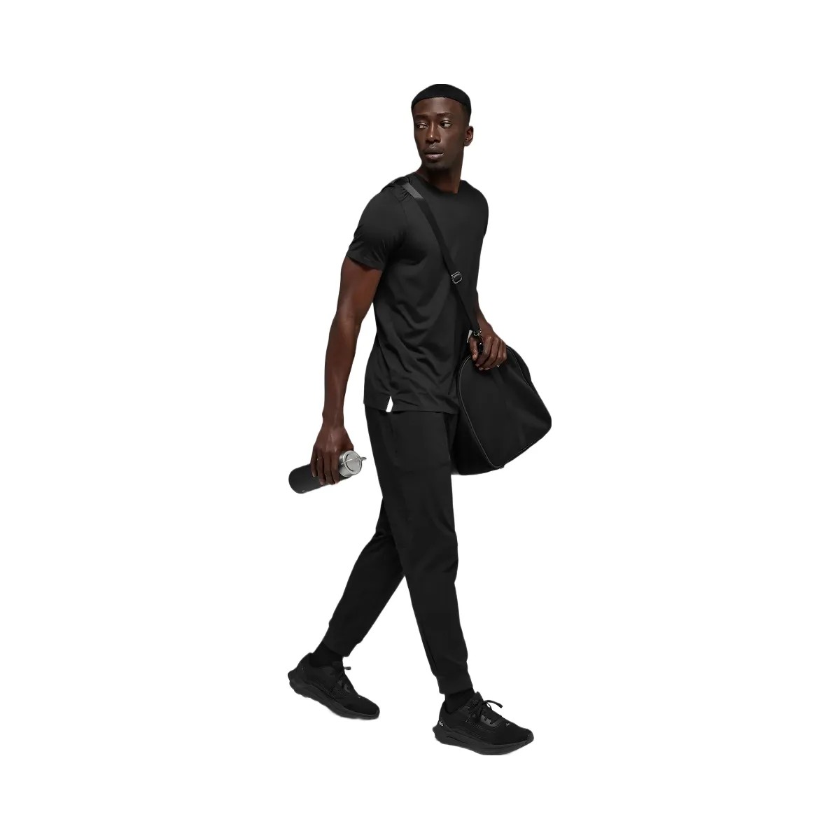 Alo Men's Co-Op Pant (Regular) - Black - HypeFly India View 5