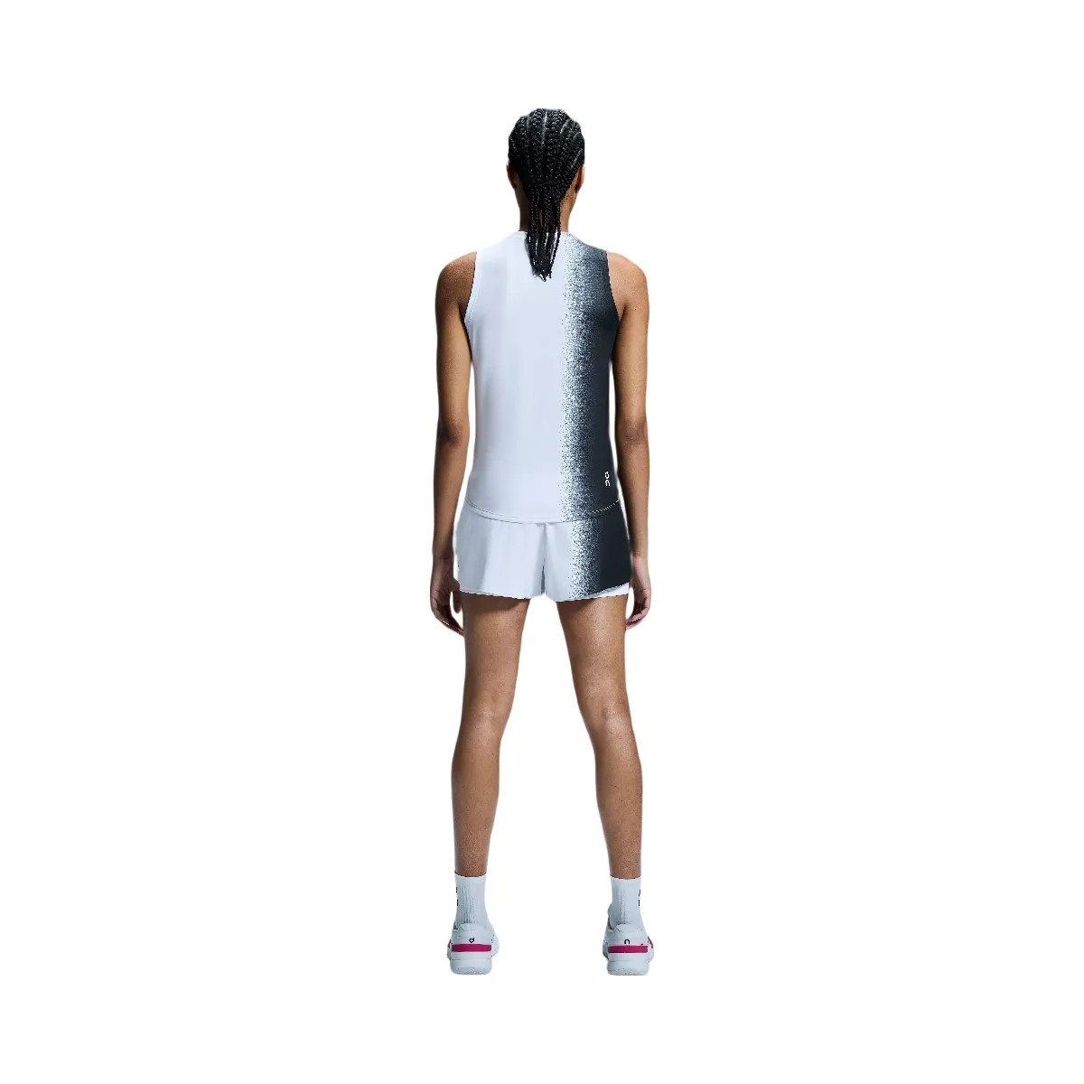 On Court Tank Black | White - HypeFly India View 5