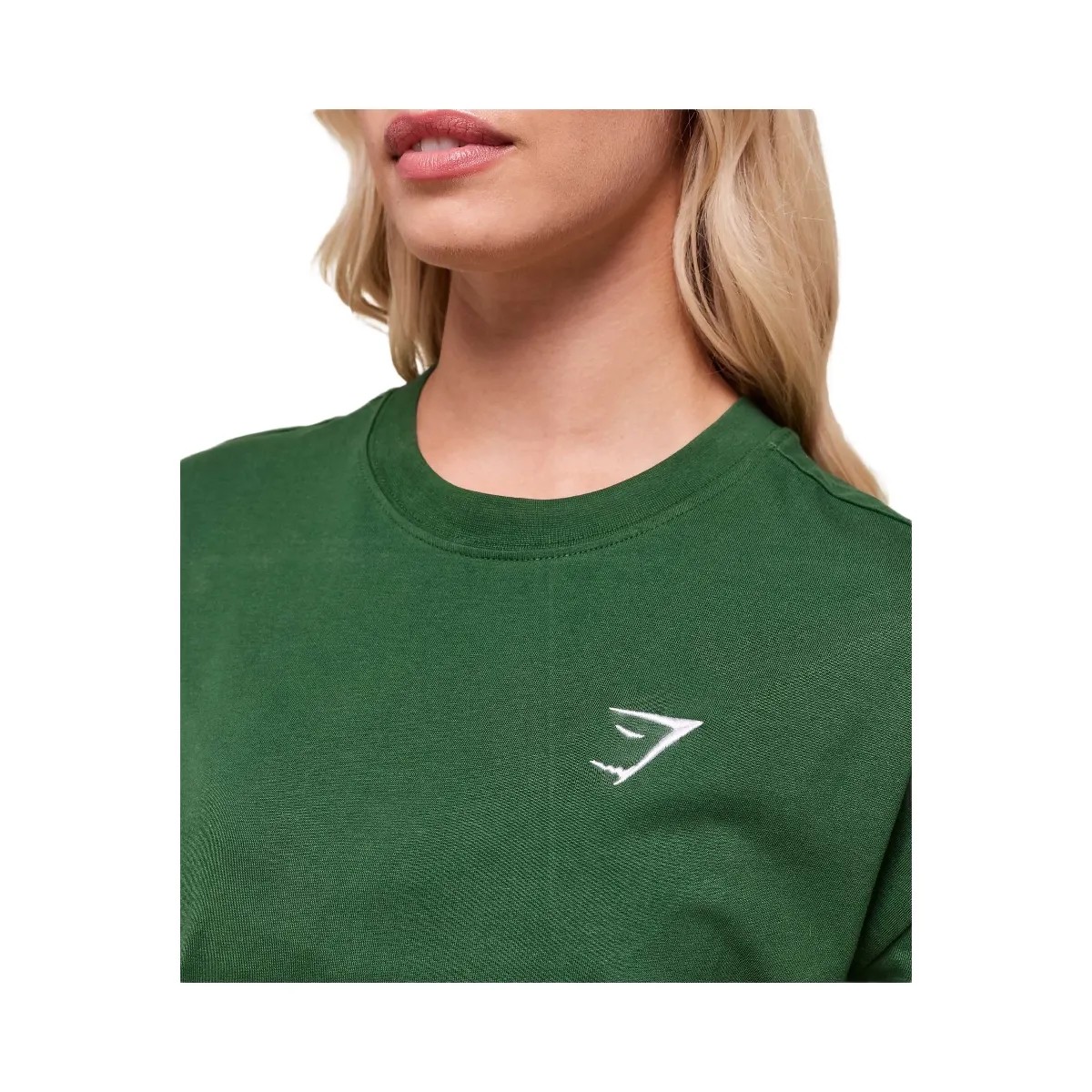Gymshark Training Oversized T-Shirt - Athletic Green - HypeFly India View 5