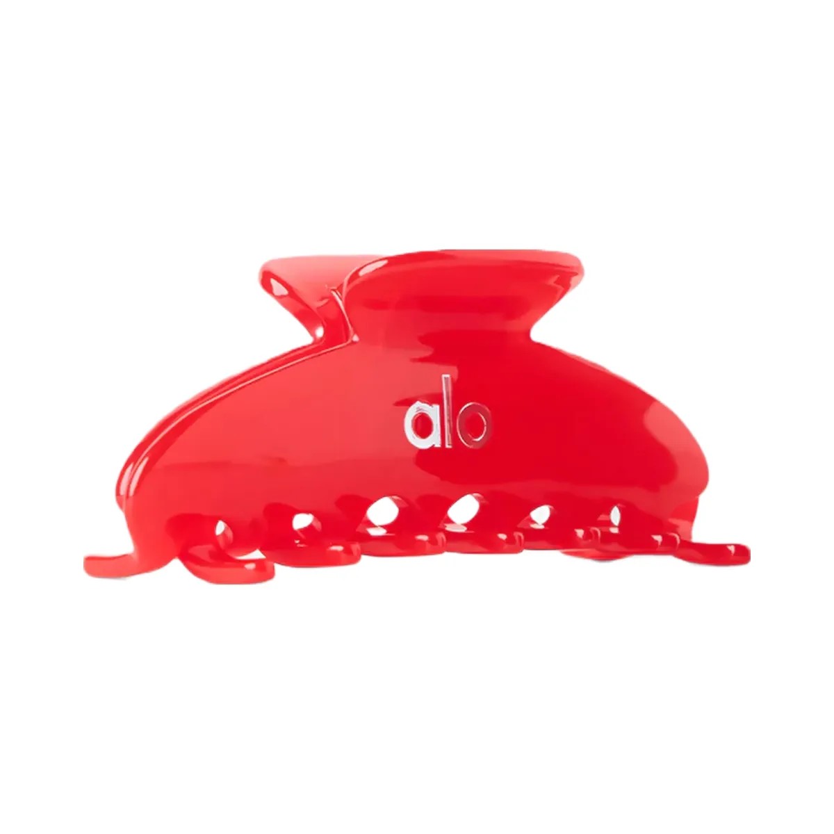 Alo Effortless Claw Clip (2-Pack) - Bright Red - HypeFly India View 3