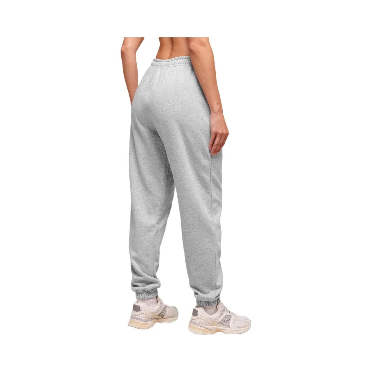 Gymshark Training Fleece Short Jogger - Light Grey Core Marl - HypeFly India View 2