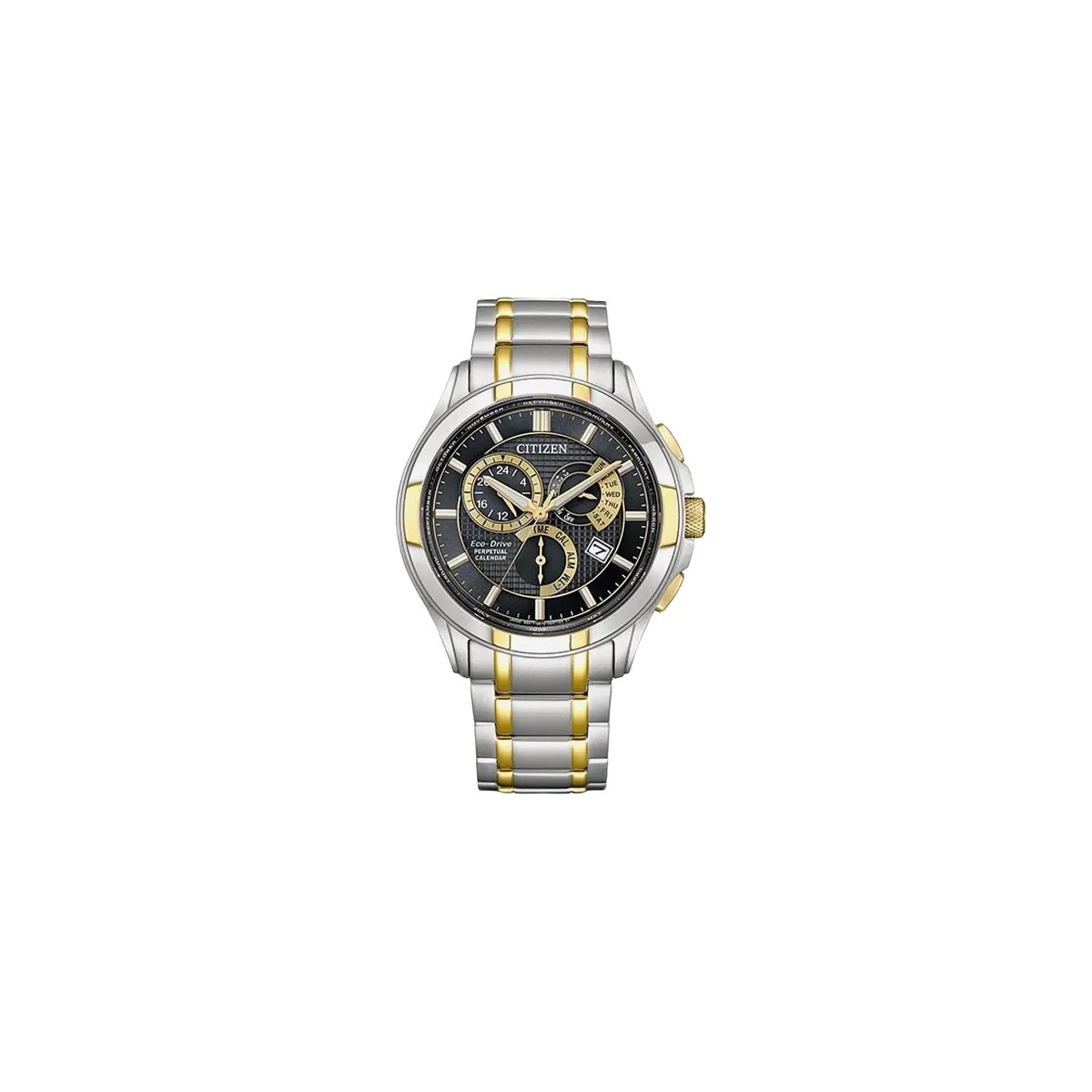 Citizen Eco-Drive Gents Watch Black Dial - HypeFly India View 1