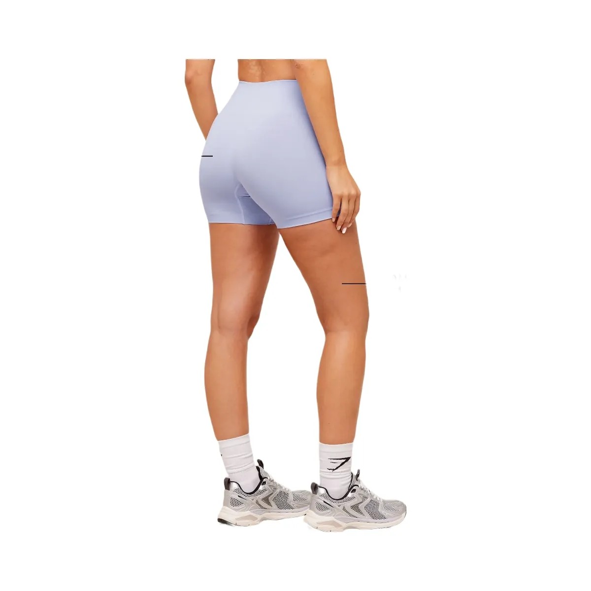 Gymshark Soft Sculpt Shorts - Peri Blue - HypeFly India View 2
