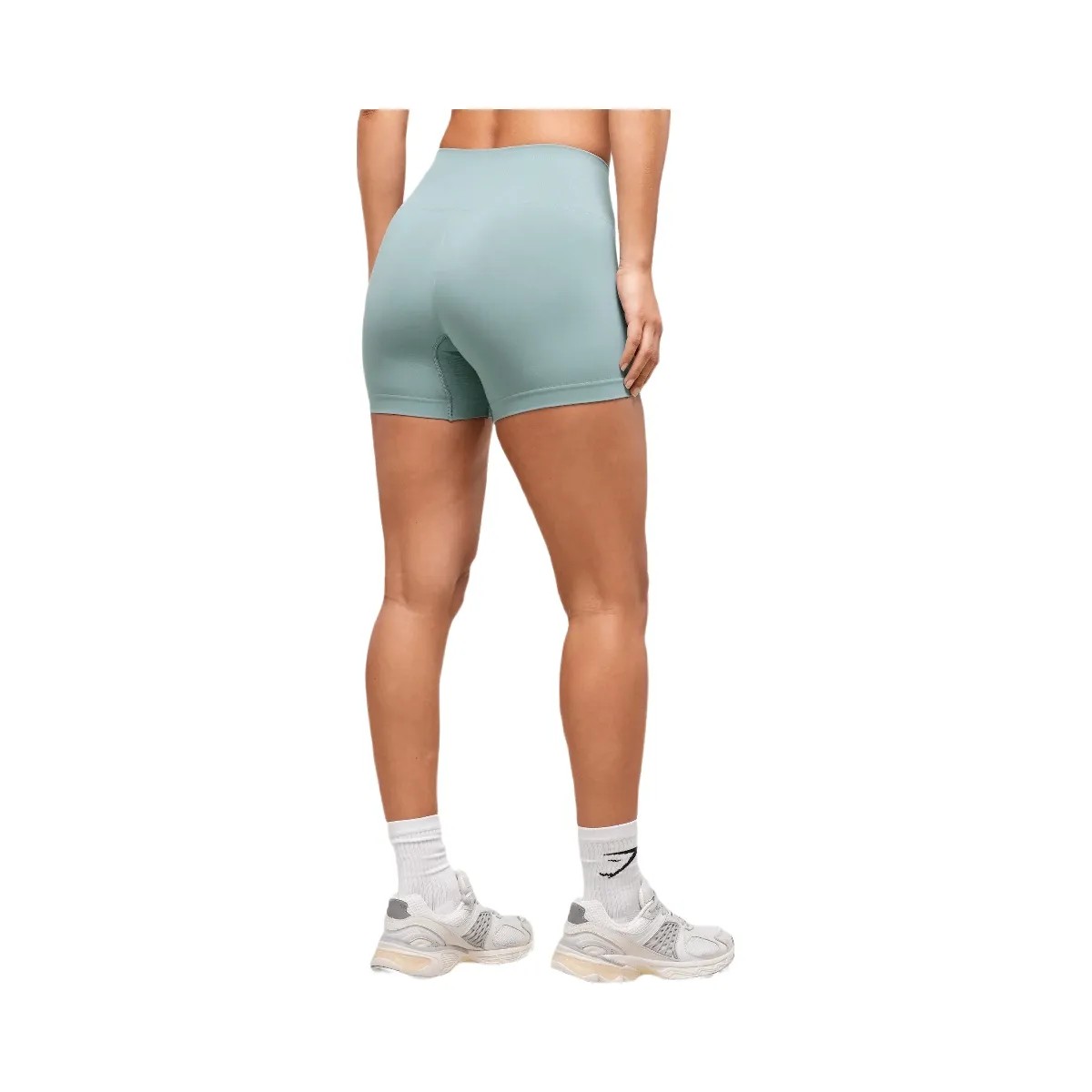 Gymshark Soft Sculpt Shorts - Rest Blue - HypeFly India View 4
