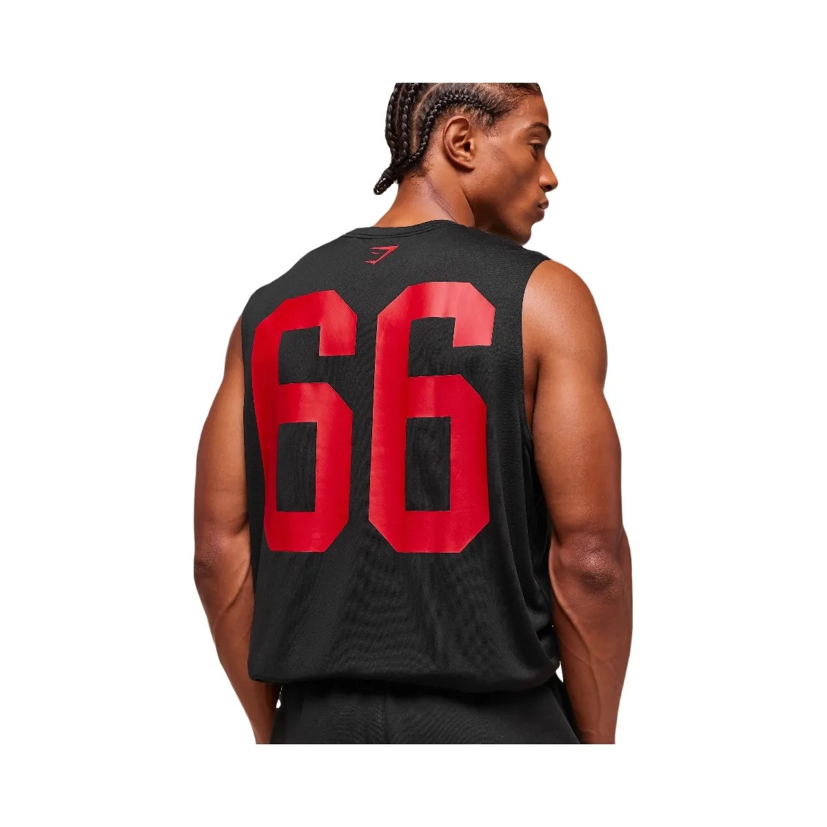 Gymshark Campus Tank - Black - HypeFly India View 5
