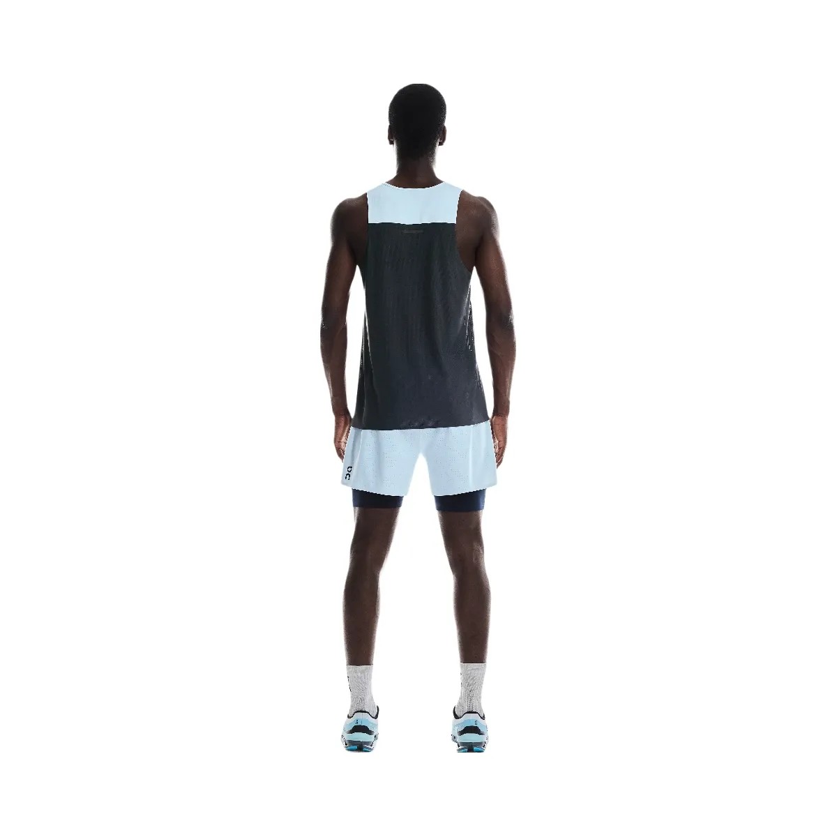 On 5" Performance 2/1 Shorts Arctic | Midnight - HypeFly India View 3