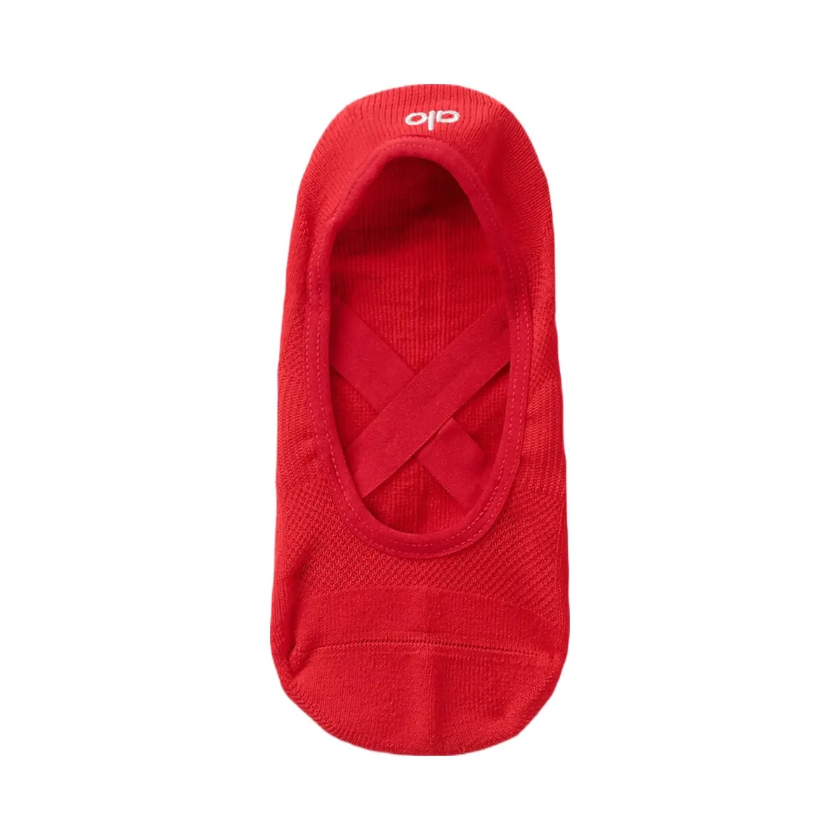 Alo Women's Pivot Barre Sock - Bright Red - HypeFly India View 1