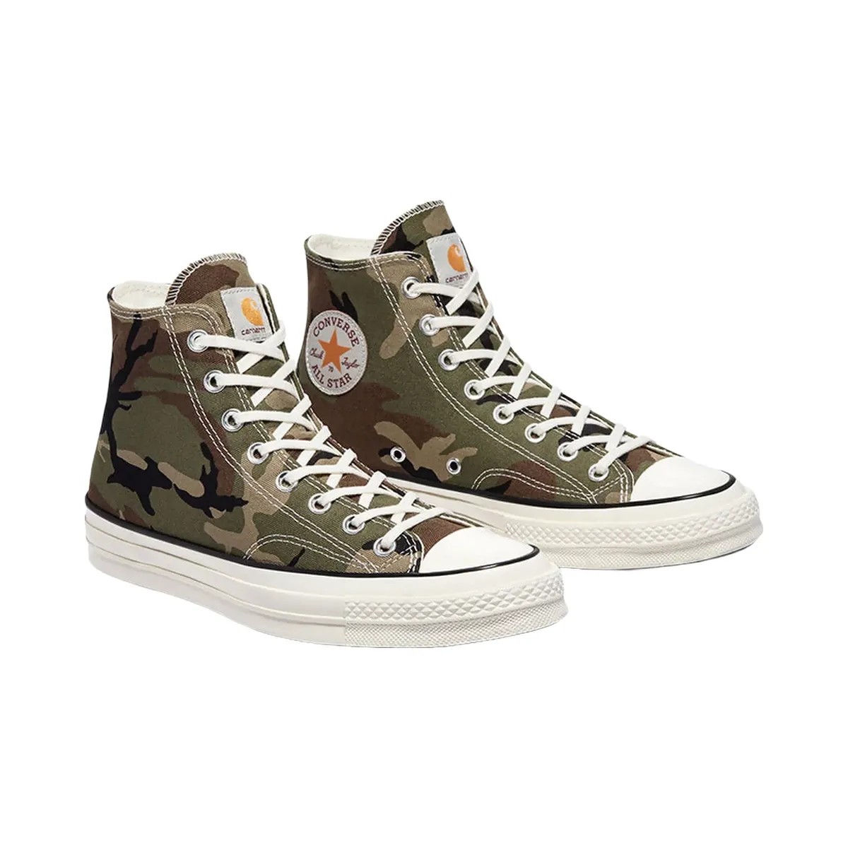 Converse Chuck Taylor All Star 70 Hi Carhartt Wip Covert Green - HypeFly India View 3