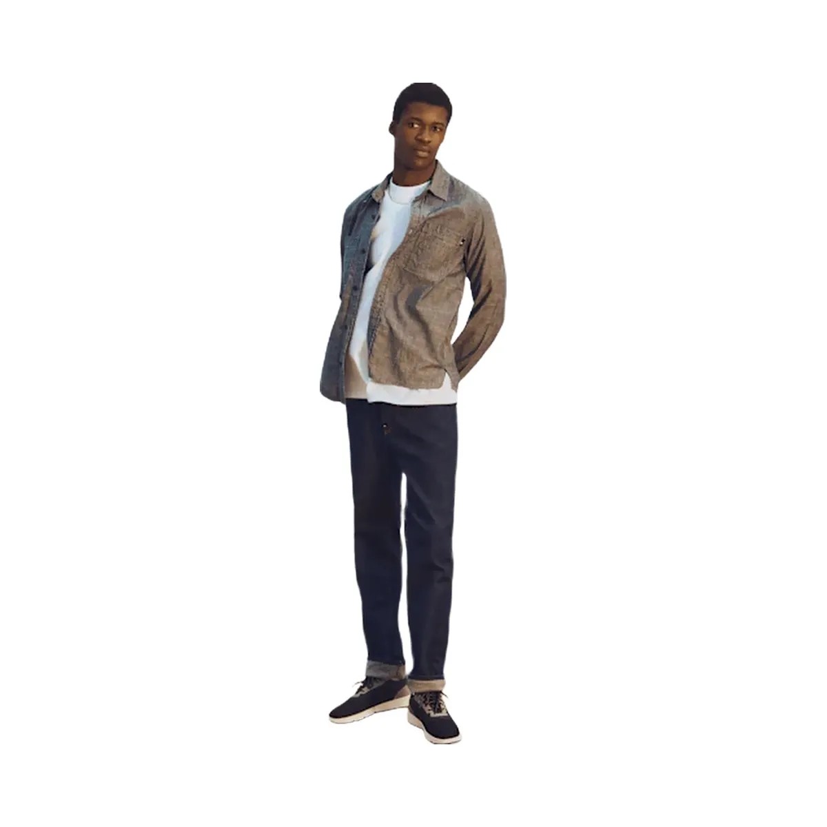 Timberland Parker Street Low Lace-Up Sneaker Black Knit Men'S - HypeFly India View 5
