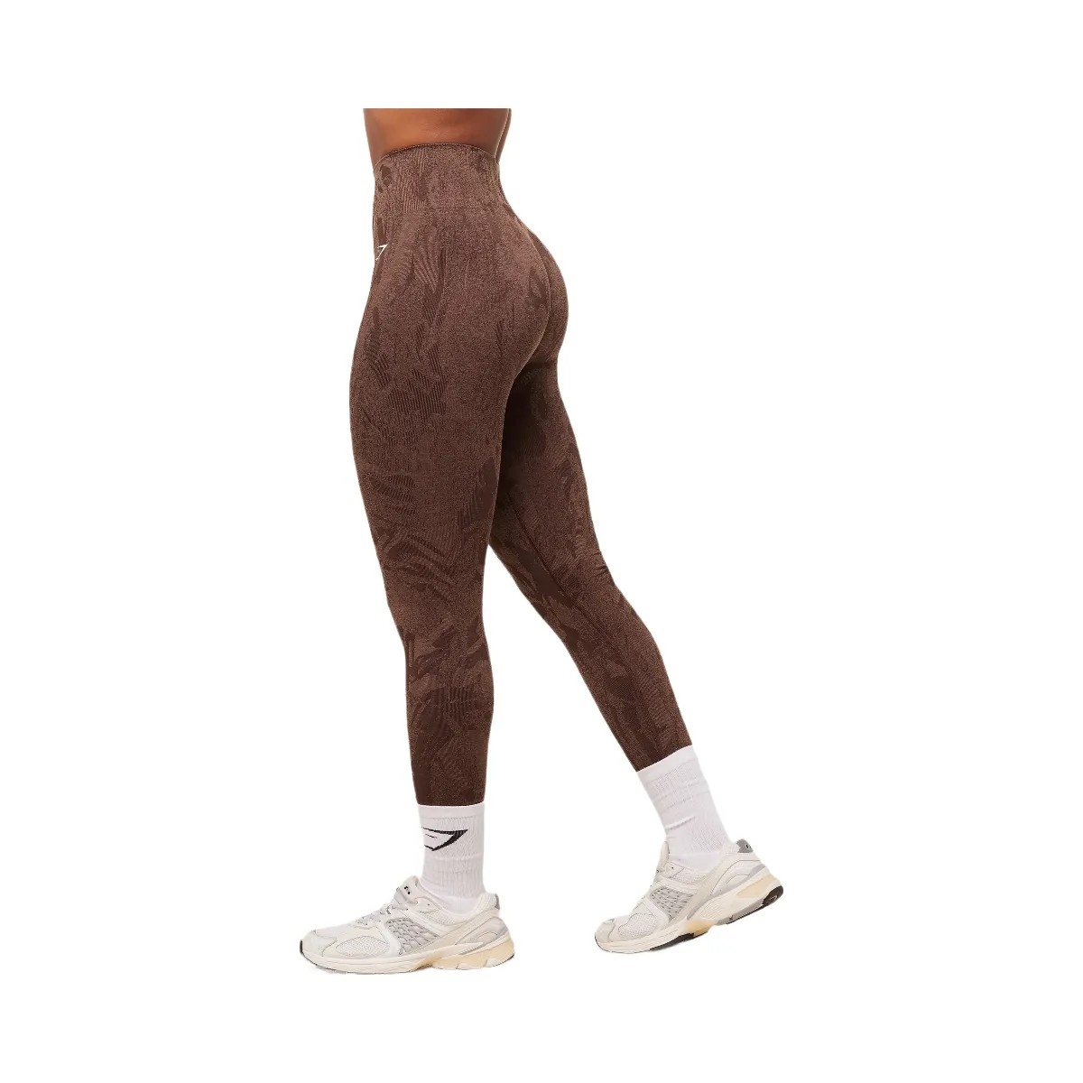 Gymshark Adapt Camo Seamless Leggings - Archive Brown/Soft Brown - HypeFly India View 3