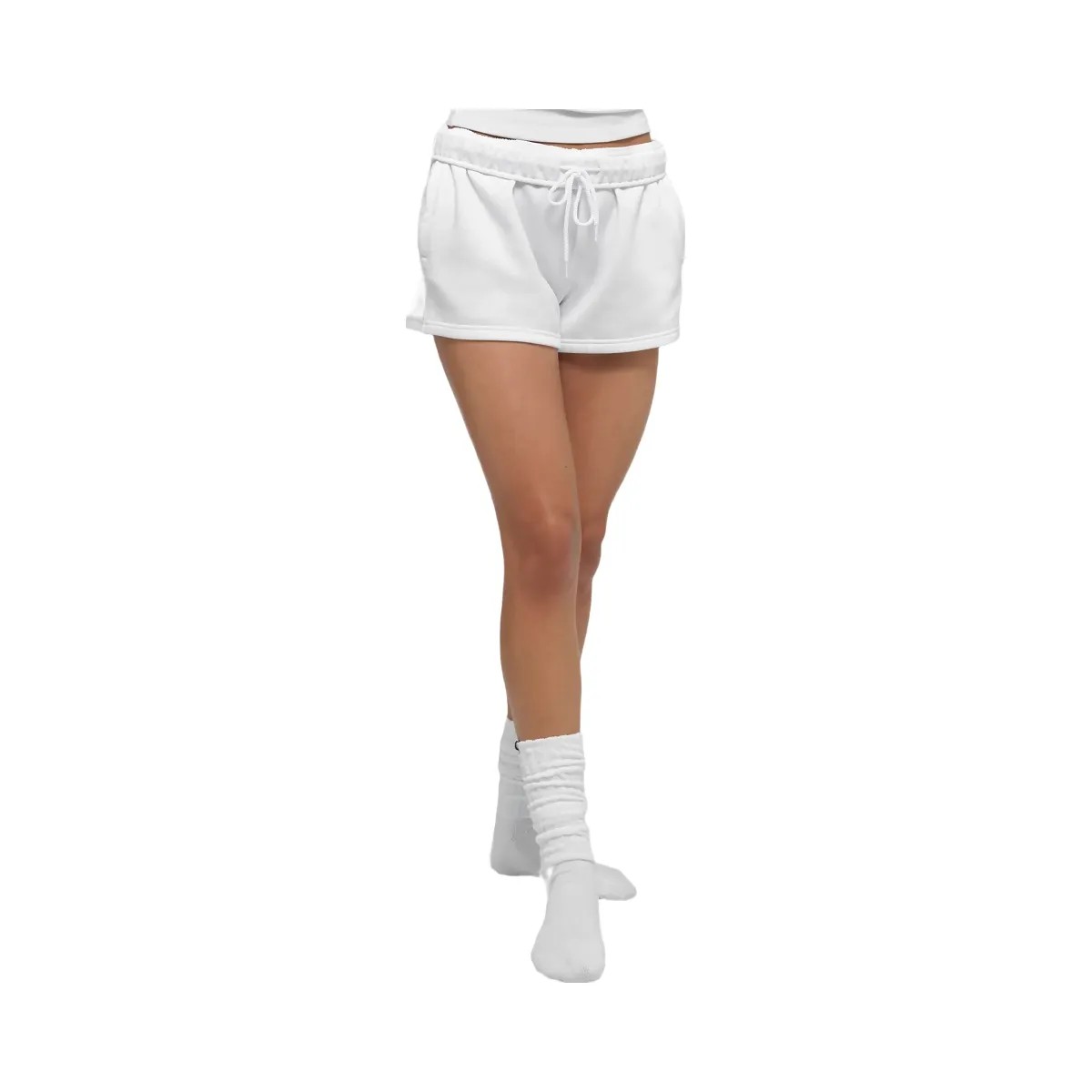 Alo Women's Accolade Short - White - HypeFly India View 1