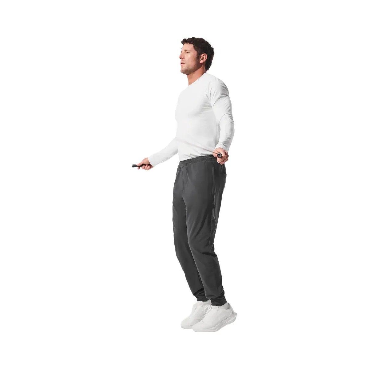 Alo Men's Conquer Max Performance Jogger - Anthracite - HypeFly India View 2