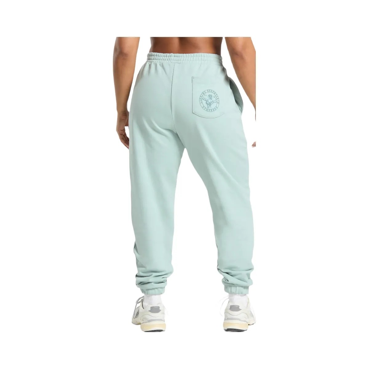 Gymshark Back Gains Graphic Joggers - Morning Blue - HypeFly India View 6