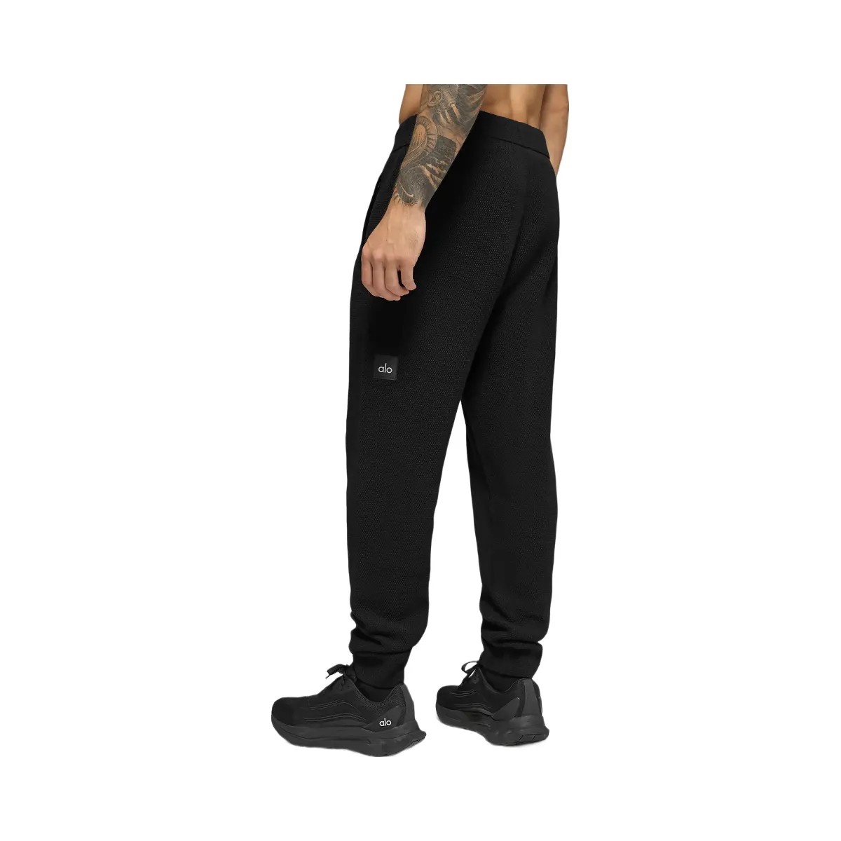 Alo Men's Sports Club Jogger - Black - HypeFly India View 3