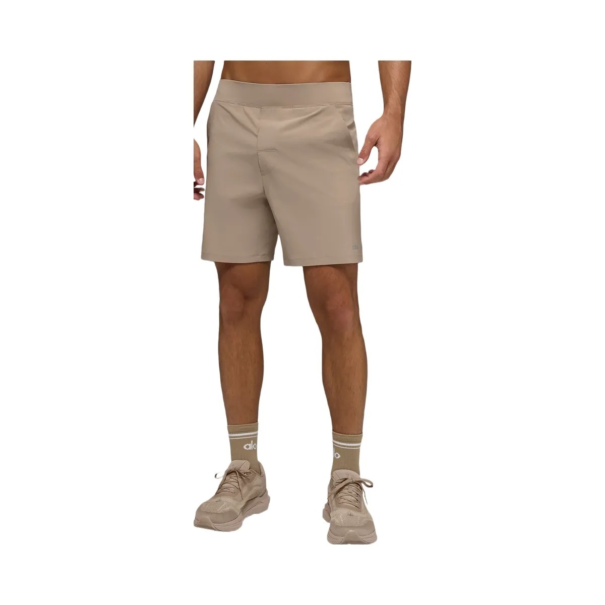 Alo Men's 7" Repetition Short - Gravel - HypeFly India View 3