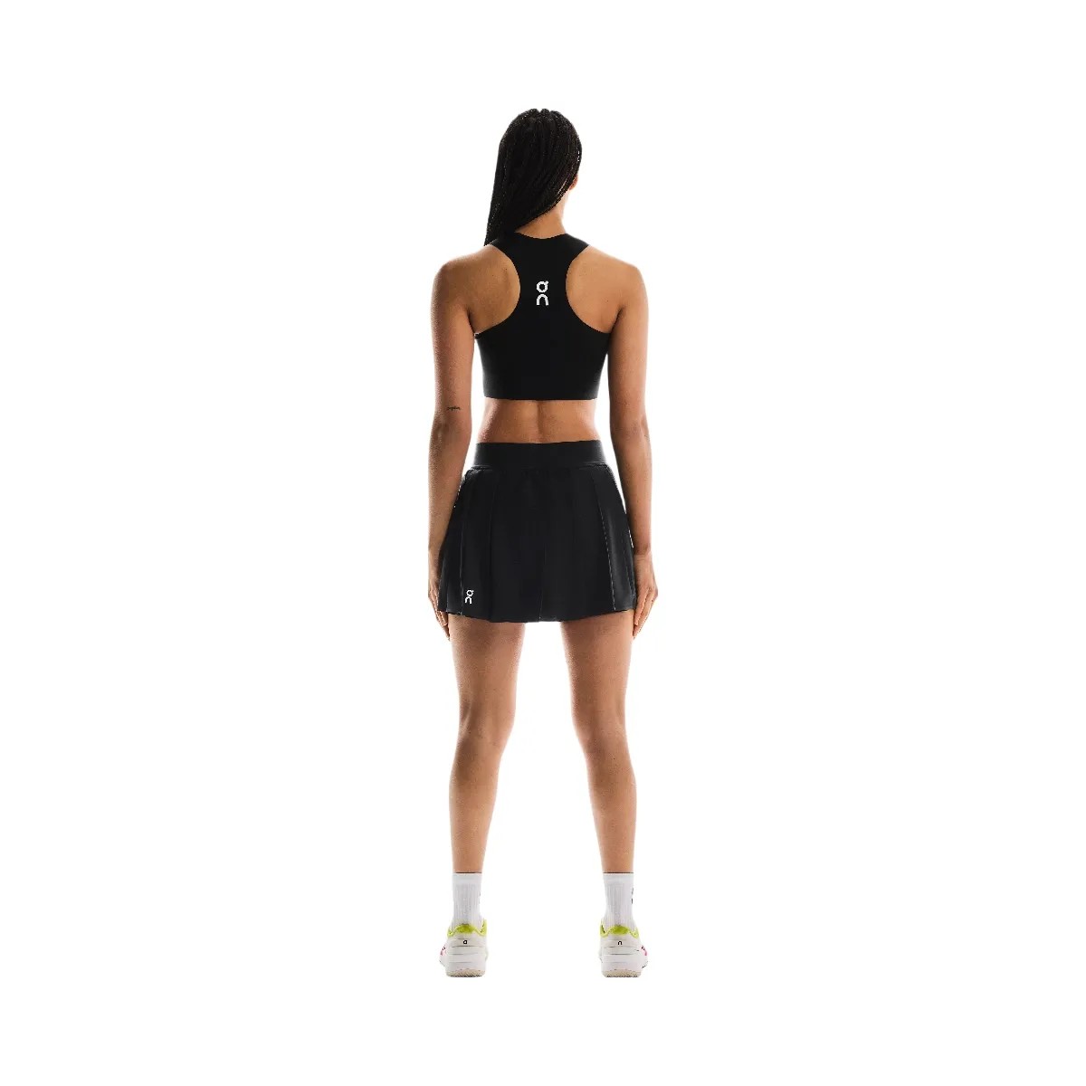 On Court Skirt Pleated Black - HypeFly India View 2