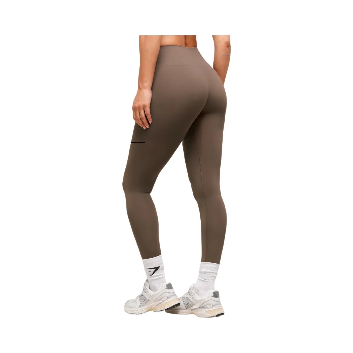 Gymshark Soft Sculpt Leggings - Walnut Brown - HypeFly India View 4