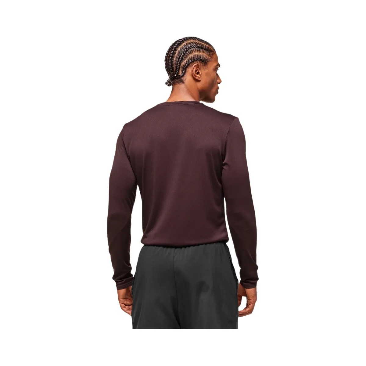 Gymshark Arrival Long Sleeve T-Shirt - Cherry Purple - HypeFly India View 2