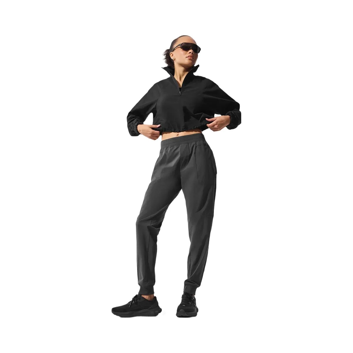 Alo Women's Co-Op Pant - Anthracite - HypeFly India View 5