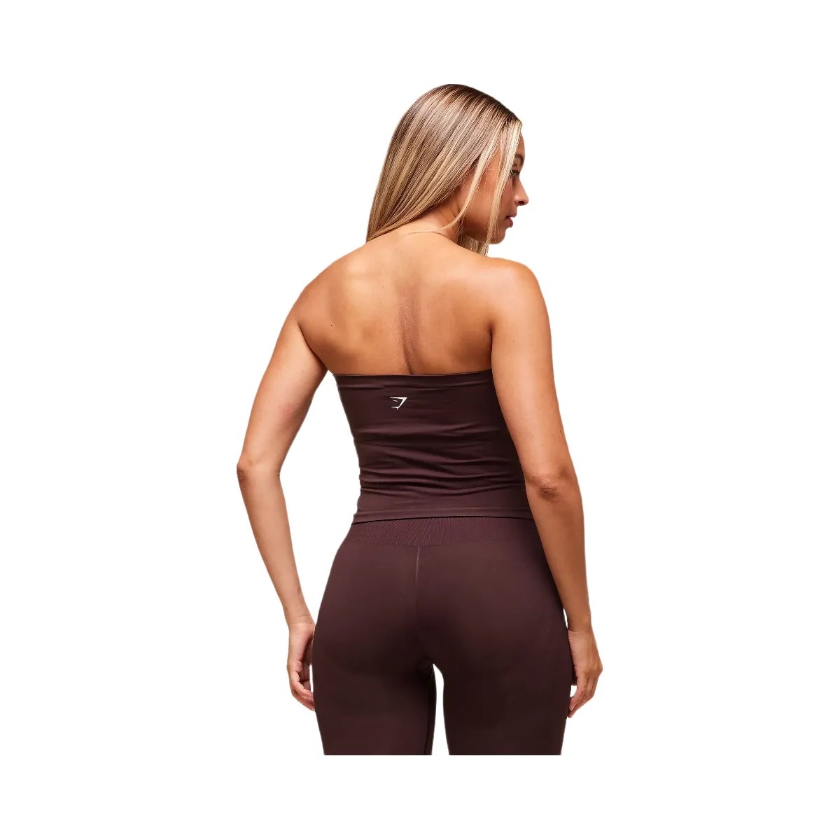 Gymshark Everyday Seamless Midi Tube Top - Cherry Purple - HypeFly India View 2
