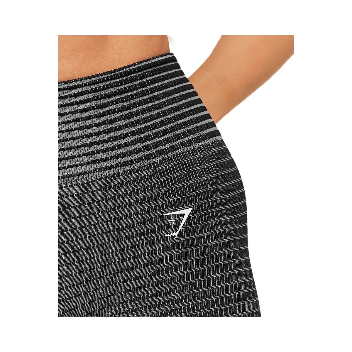 Gymshark Sport Seamless Leggings - GS Onyx Grey/GS Black - HypeFly India View 6