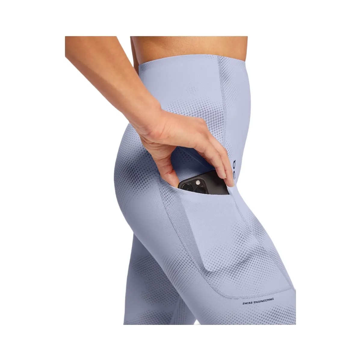 On Movement Tights Graphic Nimbus | Feather - HypeFly India View 4