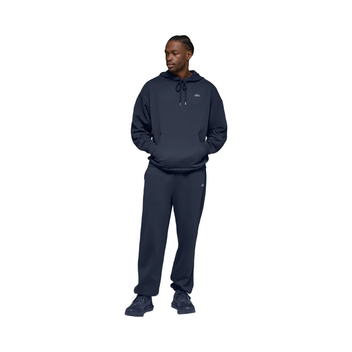 Alo Accolade Hoodie - Navy - HypeFly India View 1
