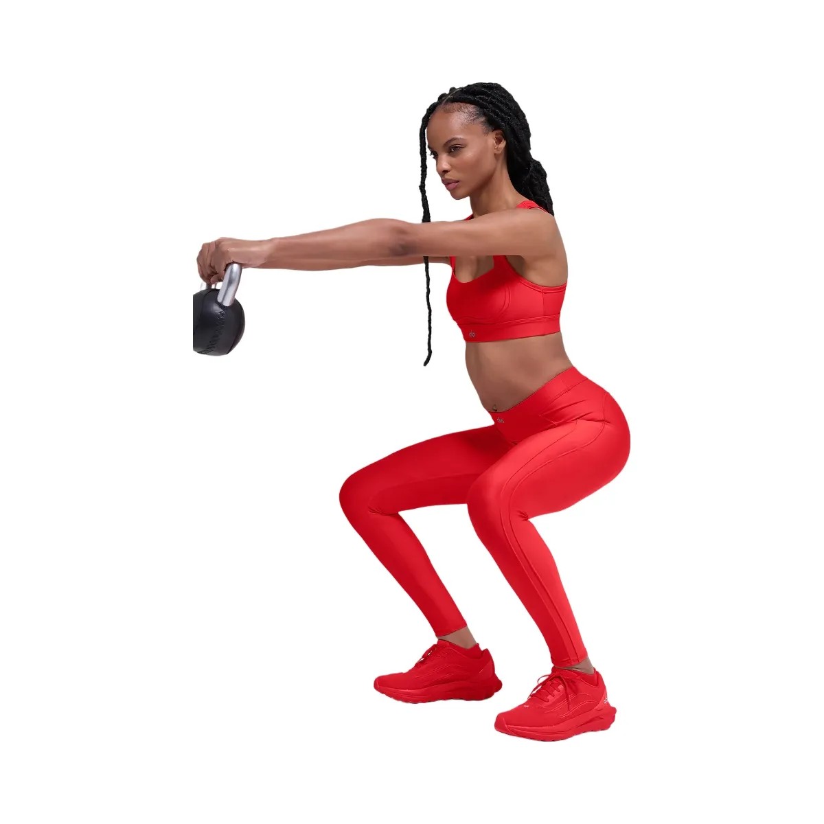 Alo Women's Airlift Ignite Bra - Bright Red - HypeFly India View 2