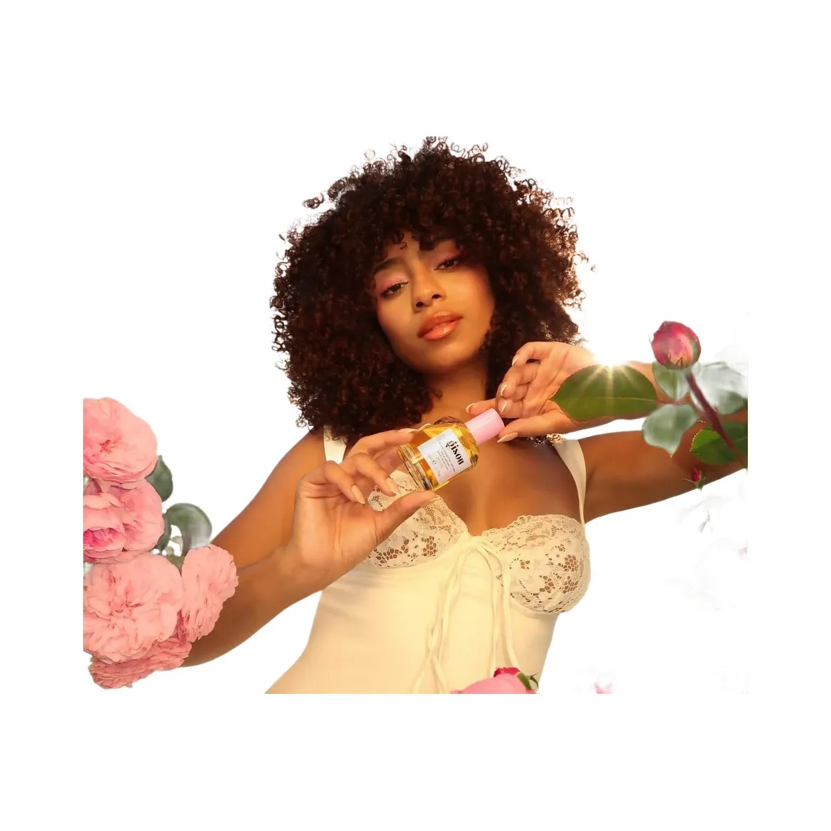 Gisou Mini Wild Rose Honey Infused Hair Perfume - HypeFly India View 4