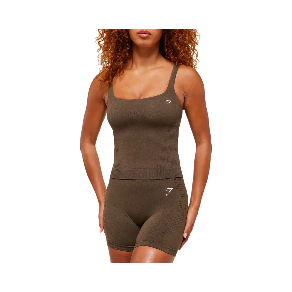 Gymshark Vital Soft Short - Espresso Marl - HypeFly India View 5