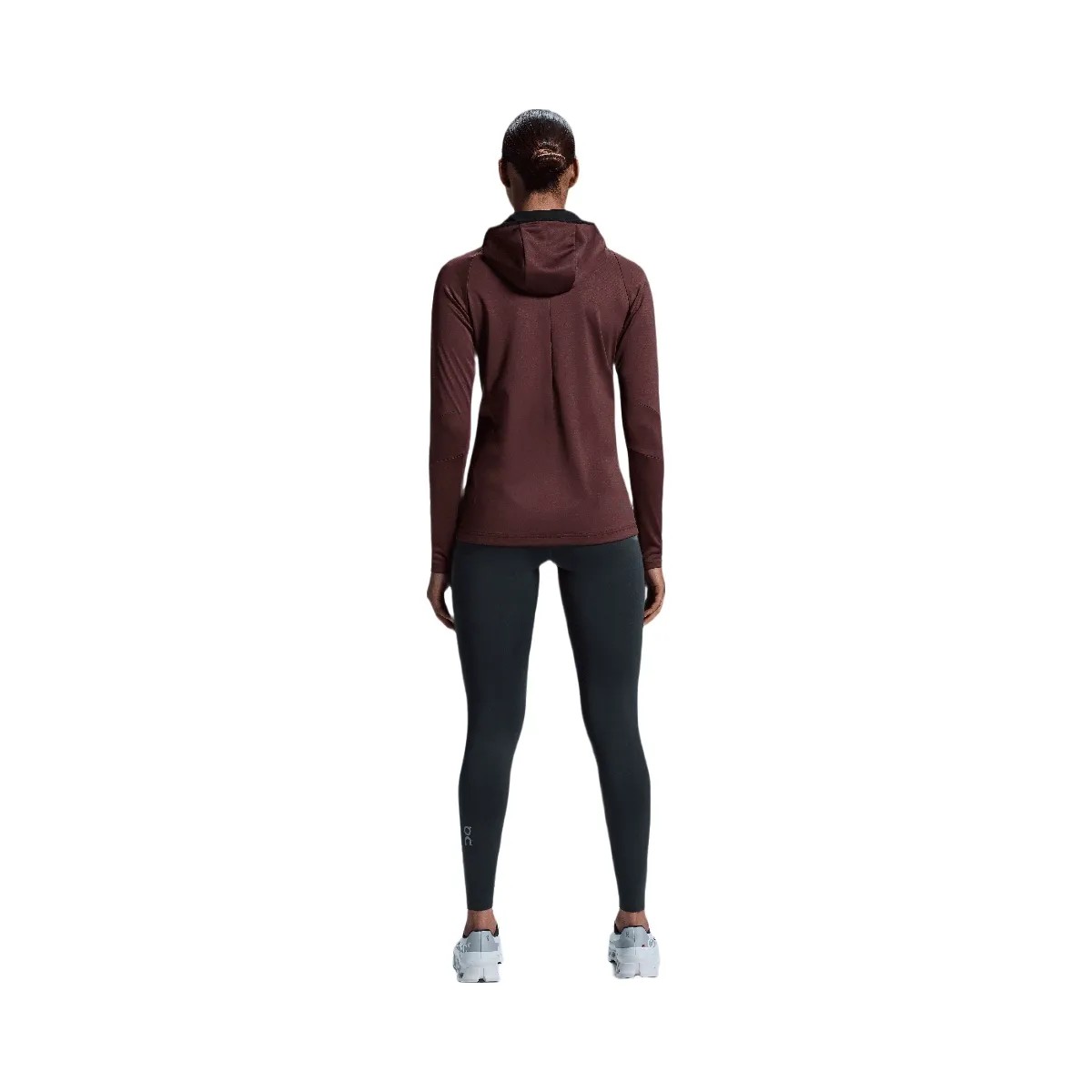 On Climate Zip Hoodie Mulberry - HypeFly India View 2