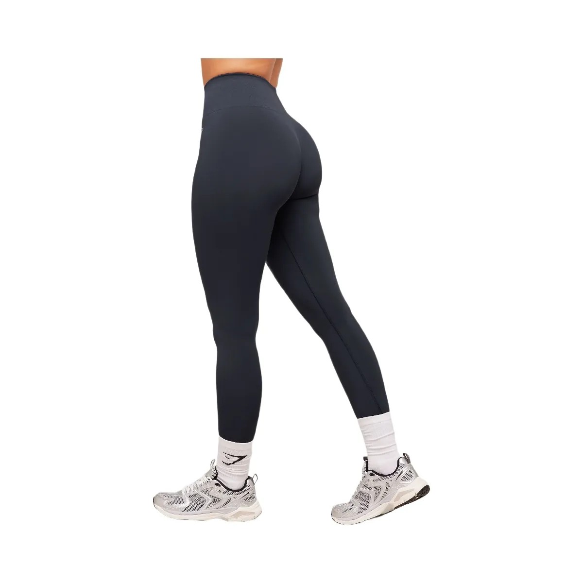 Gymshark Soft Sculpt Leggings - Heavy Blue - HypeFly India View 3