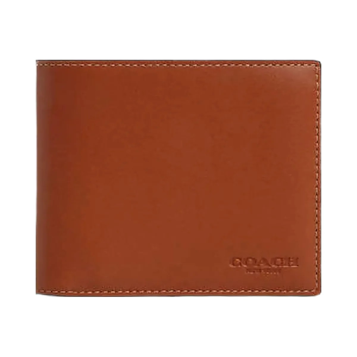 Coach 3 In 1 Wallet Smooth Leather-Tan - HypeFly India View 1