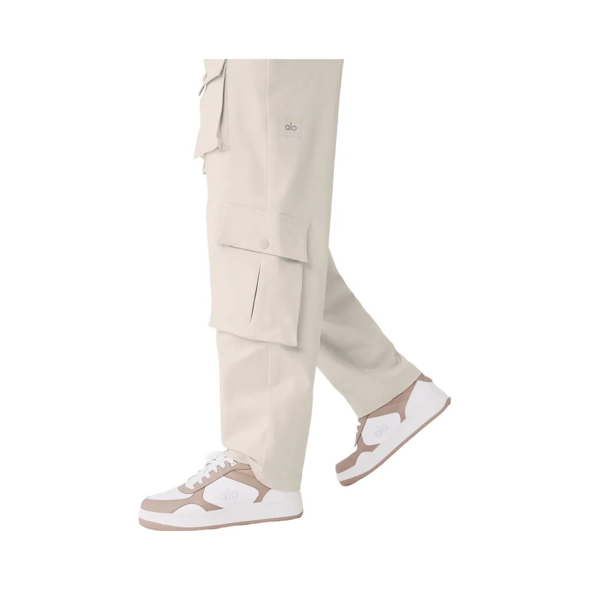 Alo Men's Northstar Cargo Pant - Bone - HypeFly India View 4