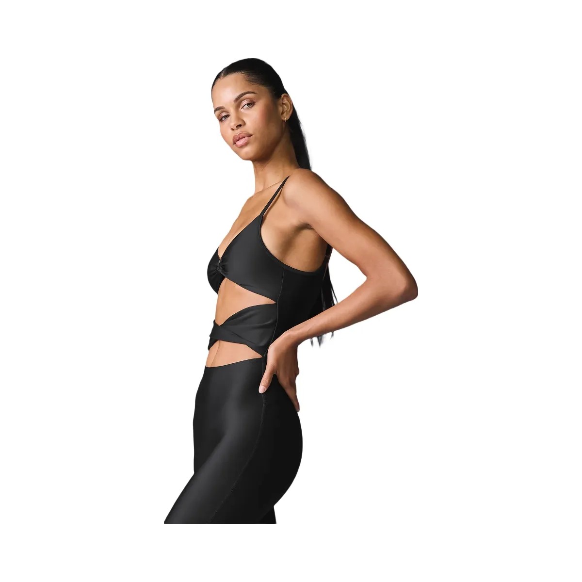 Alo Women's Airlift A-List Onesie - Black - HypeFly India View 3