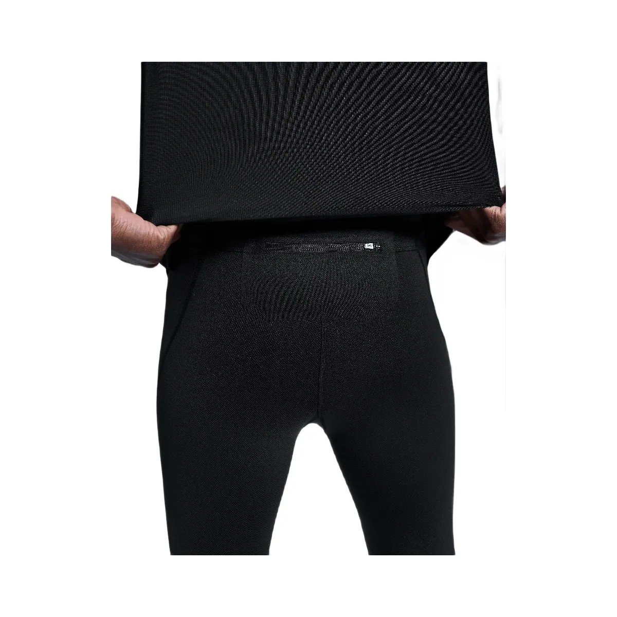 On Perf Winter Tights Lumos Black - HypeFly India View 3
