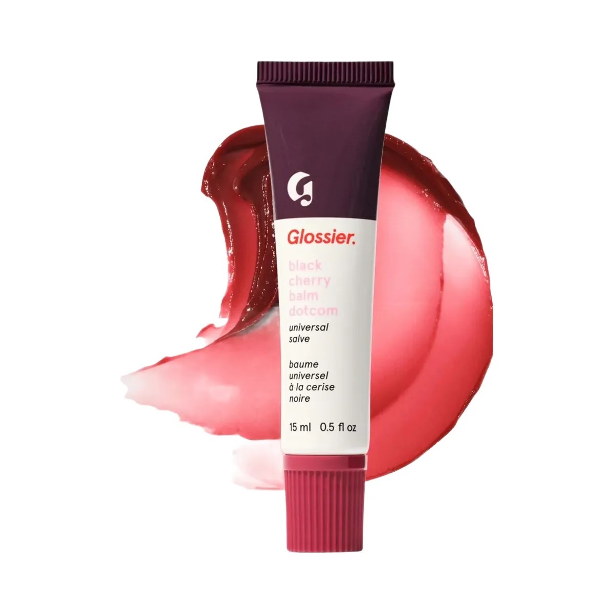 Glossier Balm Dotcom Lip Balm and Skin Salve 'Black Cherry' - HypeFly India View 1