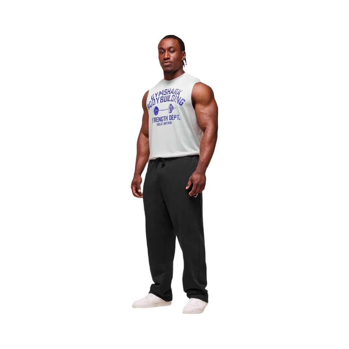 Gymshark Olympic Bar Tank - Metal Grey - HypeFly India View 6