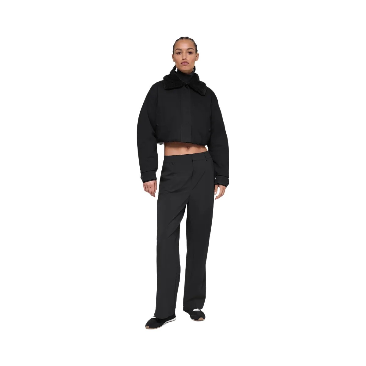Alo Women's Navigator Jacket - Black - HypeFly India View 5