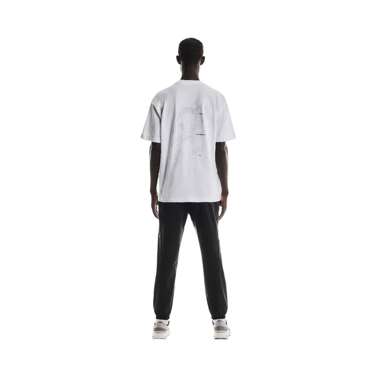 On Club T Graphic White | Blue - HypeFly India View 3