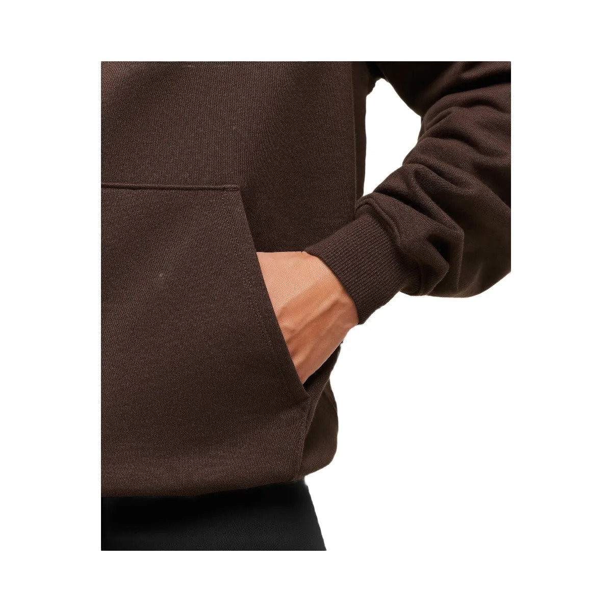 Gymshark Embossed Graphic Oversized Hoodie - Archive Brown - HypeFly India View 6